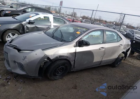 2016 Toyota Corolla Le from USA, damaged, VIN 2T1BURHE4GC560332